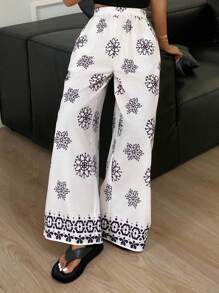 DAZY Ladies Sleepwear Bottoms Pajama - Beige - View 3