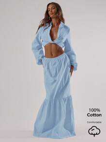 MUSERA 波西米亚风编织层叠飘逸长裙，度假夏季优雅可爱伊比沙岛波西米亚风