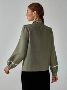 Florisole Cardigan ouvert décontracté bohème romantique pour femmes avec patchwork floral en dentelle et couleur unie