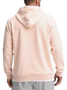 Champion Men's Casual Versatile Simple Pocket Drawstring Hoodie - Pink - View 2