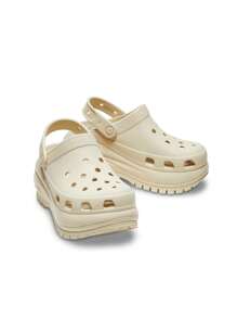 Crocs Mega Crush Clog Unisex 207988-2Y2 Beige - Beige - View 2