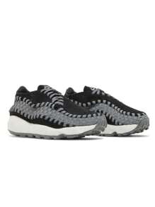 Nike AIR FOOTSCAPE WOVEN - Black/Smoke Grey/Sail - View 2