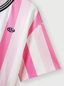 JNSQ 秋季开学季青少年女孩户外运动宽松T恤和短裙套装 - 彩色 - 查看 11