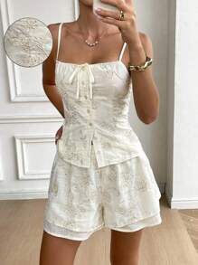 Serisse Conjunto de dos piezas para mujer para uso diario