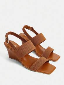 Ressula Damen Mode braune bequeme Lässig Loafer