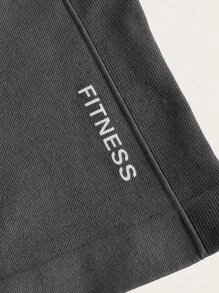 Easithlete 2 Pcs Seamless High Elastic Criss-Cross Waist Yoga Sports Shorts Workout Short High Waist Workout Shorts Lifting & Shaping Gym Sports Shorts