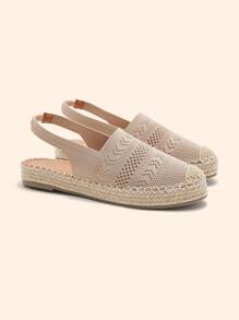 CUCCOO BASICS Women's Round Toe Breathable Comfortable Casual Everyday Flats For Christmas Spring Shoes Fall Shoes - Apricot - View 2