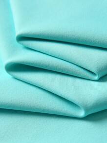 JNSQ 户外专业运动宽松背心，儿童圆领撞色拼接前趣味字母印花户外专业运动宽松背心上衣 - 藍色 - 查看 10