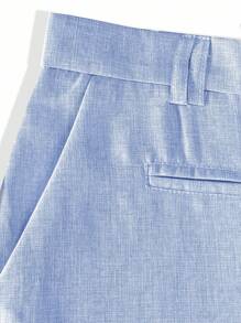 Calvornis 男士商务休闲条纹梭织西装裤