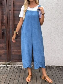 EMERY ROSE Summer Outfits For Women Vacation Outfits Woman Beach Outfits For Woman Western Wear Women Women Summer Clothes Boho Rave Outfits Country Concert Outfit Rave Outfits Festival Overalls Boho Women Clothing Women Clothing Summer Church Clothes Women Club Outfits Country Outfits Women Outfits Hawaii Outfits Women Women Jumpsuits - Blue - View 8