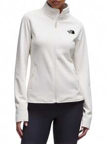 The North Face Women's 100 Glacier Fz - Eu - 白色 - 查看 1