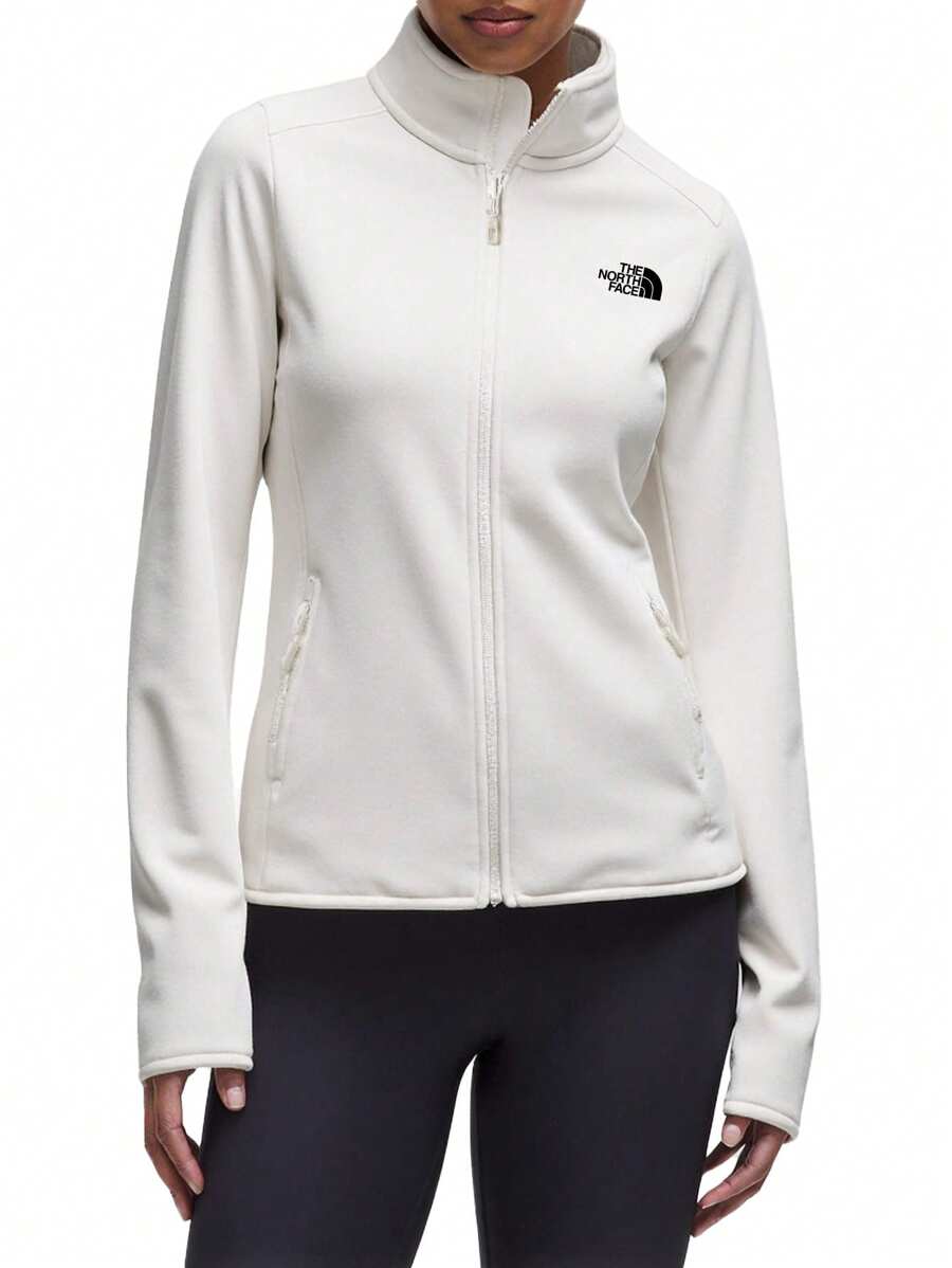 The North Face Women's 100 Glacier Fz - Eu - 白色 - 查看 1