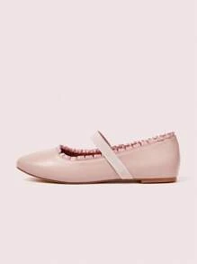 CUCCOO DOLLMOD 女士时尚可爱粉色平底休闲鞋 - 粉色 - 查看 6
