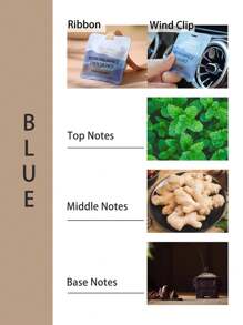 Cirelle 1pc Closet/Wardrobe Fragrance Sachet,Car Air Freshener / Car Fragrance Diffuser,Fragrance Hanger / Aromatherapy Hanger/Clip-On Air Freshener