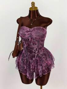 Amplova 大码女式波西米亚风格夏装 - 彩色 - 查看 7