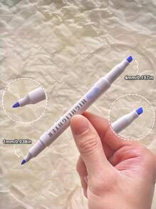 15色双头书写笔套装、荧光笔、书写笔，以及一份甜蜜的粉彩学校礼物 - 彩色 - 查看 3