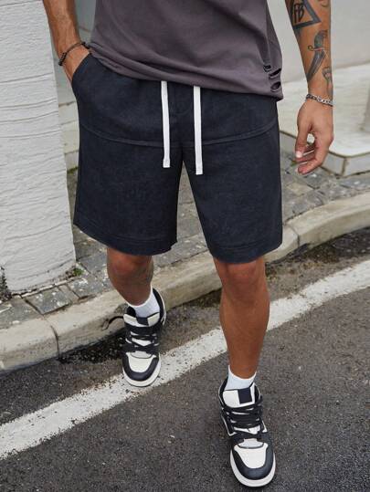 Manfinity EMRG 男士休闲夏季抽绳短裤