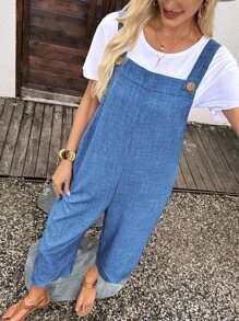 EMERY ROSE Summer Outfits For Women Vacation Outfits Woman Beach Outfits For Woman Western Wear Women Women Summer Clothes Boho Rave Outfits Country Concert Outfit Rave Outfits Festival Overalls Boho Women Clothing Women Clothing Summer Church Clothes Women Club Outfits Country Outfits Women Outfits Hawaii Outfits Women Women Jumpsuits - Blue - View 4