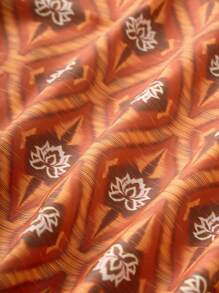 Swim Oasis The White Lotus 女士花卉印花性感连体泳衣，适合度假穿着 - 彩色 - 查看 6