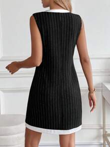 EMERY ROSE Robe mini pour femme, robes d'été pour femmes, robe pour invitée de mariage, robes d'anniversaire pour femmes, tenues de bureau pour femmes, vêtements de travail pour femmes, robe de sortie, robe élégante