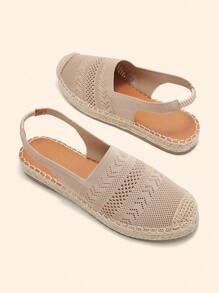CUCCOO BASICS Women's Round Toe Breathable Comfortable Casual Everyday Flats For Christmas Spring Shoes Fall Shoes - Apricot - View 5