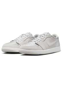Nike AIR JORDAN 1 RETRO LOW OG - Xám trung tính/Bạc ánh kim/Trắng - Xem 2