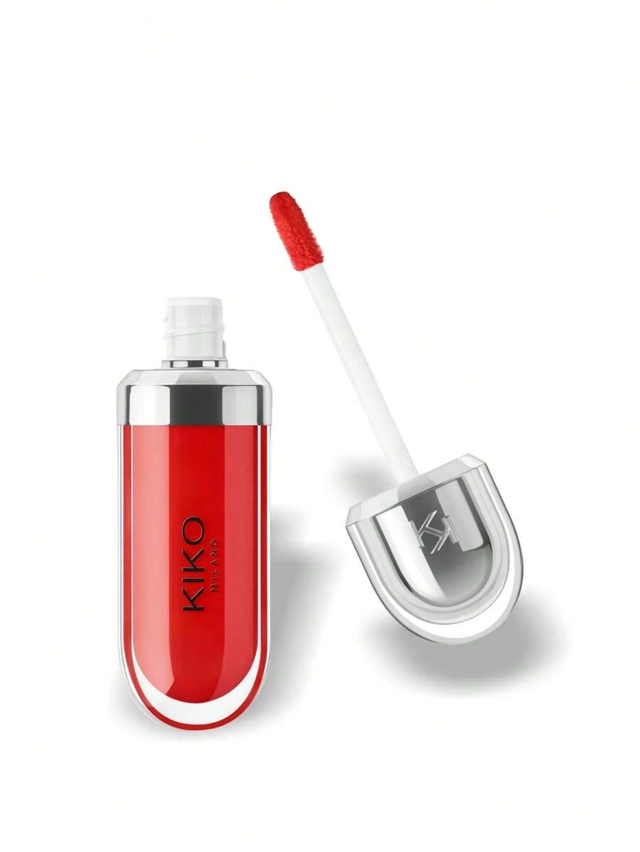 KIKO Milano 3D Hydra Lipgloss 13 Fire Red 6.5 Ml - 604 Deep Red - View 1