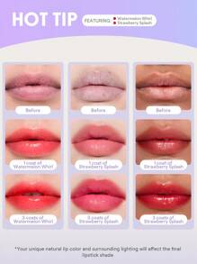 SHEGLAM Hydra Jelly Pocket Bálsamo labial-Guava Glow Graduación Cumpleaños Vacaciones Verano Otoño Y2k Elegante Moda Mujeres Niñas Maquillaje Cosmético Belleza Fiesta Playa Viaje Camping Aire libre Escuela Campus Excursión Festivales Decoración Regalo Presente Rosa Chica Cosplay Mejor Color Encanto Vibra