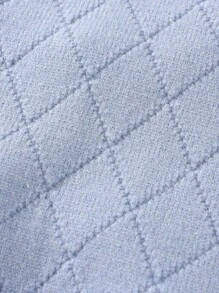 Souflis Souflis 男宝宝短袖有领连体衣，纯色休闲英伦风，时尚可爱，适合秋冬日常出游，温暖，蓝色，休闲，百搭，适合居家，出游，度假等各种场景 - 藍色 - 查看 7