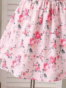 Emery Rose Kids Emery Rose Kids 年轻女孩编织碎花方领荷叶边腰后蝴蝶结装饰休闲甜美派对礼服，适合派对、返校、女性时尚、法式优雅、公主风格、婚礼季、生日聚会、碎花、玫瑰、情人节少女、花童礼服、夏季海滩度假、妈妈和女儿与姐妹搭配风格、搭配家庭度假、假日、乡村风格。 - 粉色 - 查看 5