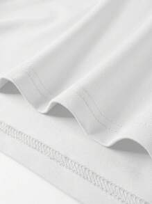 Manfinity Joysei 男士休闲字母卡通印花圆领短袖T恤