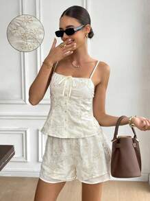 Serisse Conjunto de dos piezas para mujer para uso diario