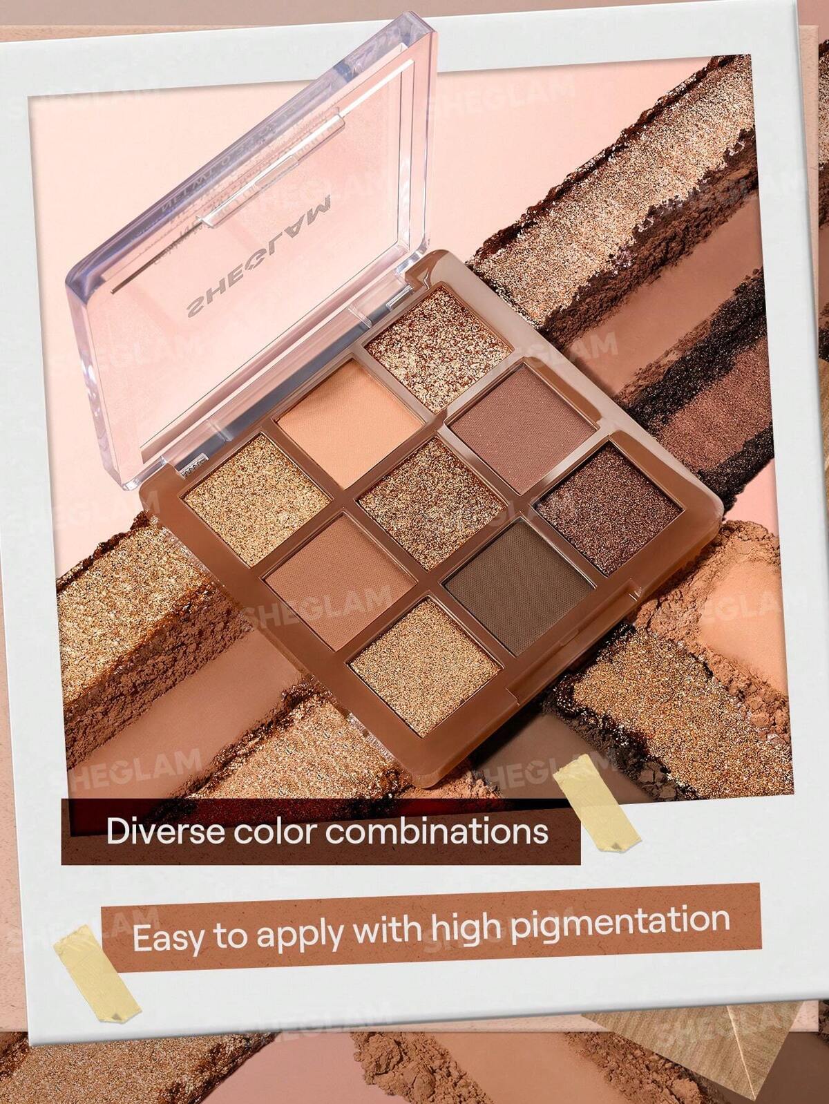 Golden Mirage 9-Pan Eyeshadow Palette-Golden Mirage