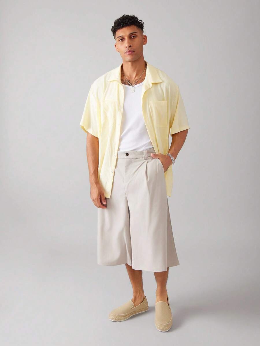 SHUZIA 男士舒适步行乐福鞋的必备单品——奢华感觉,适合夏季海上或城市探险。 - 米色 - 查看 1