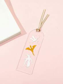 2pcs Dragon Acrylic Bookmark Set - Fantasy Book Lover Gifts, Fourth Wing Inspired Page Savers