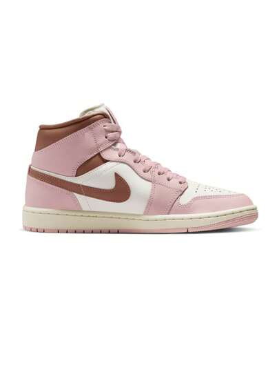 Air Jordan 1 Mid Women Sneakers Casual Shoes Outdoor Flat Sports Sneakers Breathable Classic Simple Fashion Style BQ6472-620