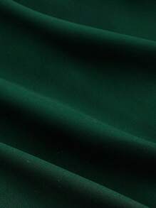 SHEIN MOD 大码女式绿灯袖休闲衬衫