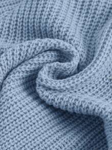 Cozy Pixies 新生男婴休闲百搭3D耳朵连帽开衫 - 藍色 - 查看 3