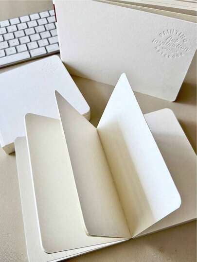 Akrylpenna Skissblock - Blödningsbeständigt skissblock för alkoholpennor, akvarellpennor och skisser, tjockt papper