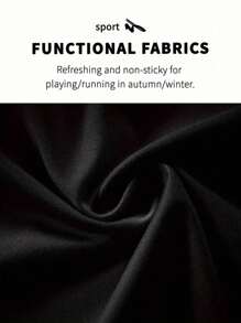 Manfinity Sport Corelite 男式蜘蛛印花插肩袖短袖T恤和裤子运动套装 - 黑色 - 查看 4