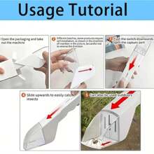 SHEIN 1 Pack Bug Catcher For Kids,Contactless Humane Insect Catchers Release Tool,Quick-Release Spider Catchers Indoor Outdoor,Suitable For Children To Observe Nature