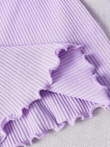SHEIN Tween Girl Basic Casual Knitted Butterfly Patch A-Line Dress, Spring/Summer.Summer Dress Holiday Outfits