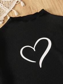 5件装 青少年女孩休闲基本款针织弹力修身长袖T恤 - 粉色 - 查看 5