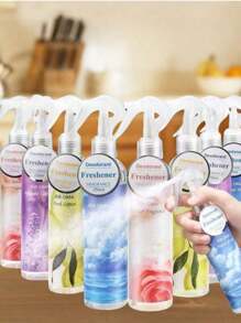 SHEIN 1件薰衣草柠檬海洋玫瑰味空气清新剂可用于衣物卧室衣柜去除异味喷雾净化空气清新剂室内车内香薰喷雾除臭剂 - 多色 - 查看 3