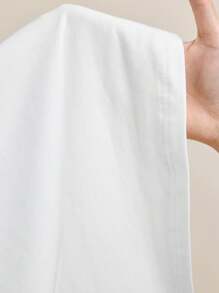 INAWLY Áo thun cổ tròn tay ngắn in hình chó đơn giản, giản dị dành cho nữ, thích hợp mặc vào mùa hè - trắng - Xem 6