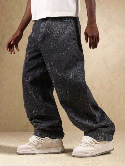 Camouflage Utility Wide Leg Jeans｜Sumwon