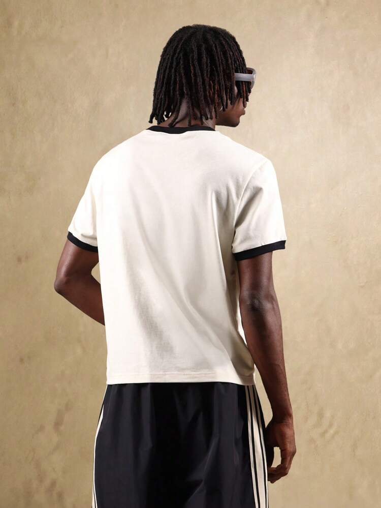 T-shirt rétro avec petit logo