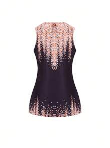 INAWLY 女士休闲背心，中式度假，圣帕特里克节，复活节，情人节，圣诞节，感恩节，宽松舒适，时尚百搭，春夏，独立日