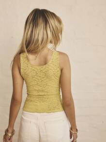 Aralina Débardeur femme vintage, col en V plongeant, ajusté au corps, parfait pour les tenues d'été, d'automne et de style campagnard