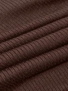 Elamini 女士撞色短袖衬衫领休闲短裙，夏季